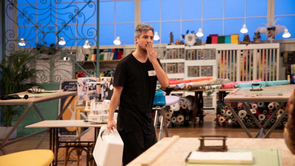 Marc, abandonando el taller de 'Maestros de la costura'