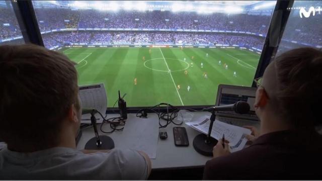 El proyecto coruñés Escoita se hace viral en las redes tras su estreno en Riazor