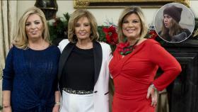 Carmen Borrego, María Teresa y Terelu junto a Gabriela Arrocet, en un montaje de Jaleos.