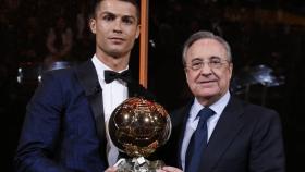 Florentino Pérez y Cristiano Ronaldo