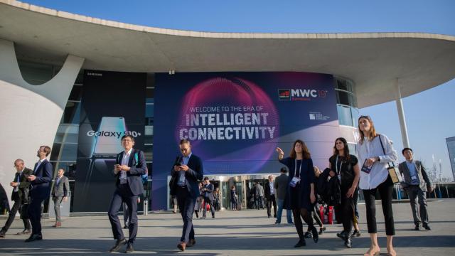 Visitantes del último Mobile World Congress Barcelona.