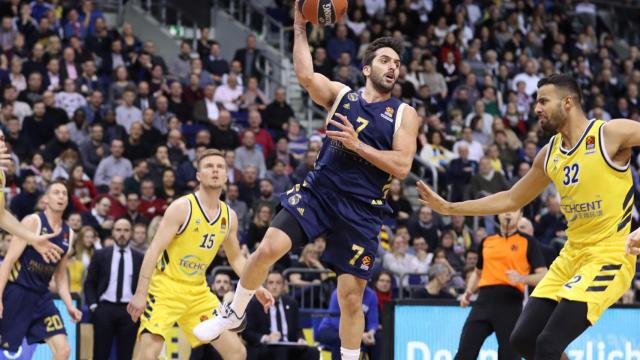 Campazzo, durante el duelo de Euroliga entre el Madrid y el ALBA Berlín