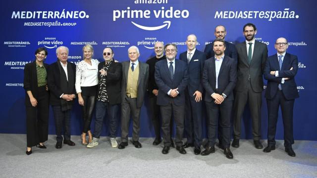 Rueda de prensa de Amazon y Mediaset España