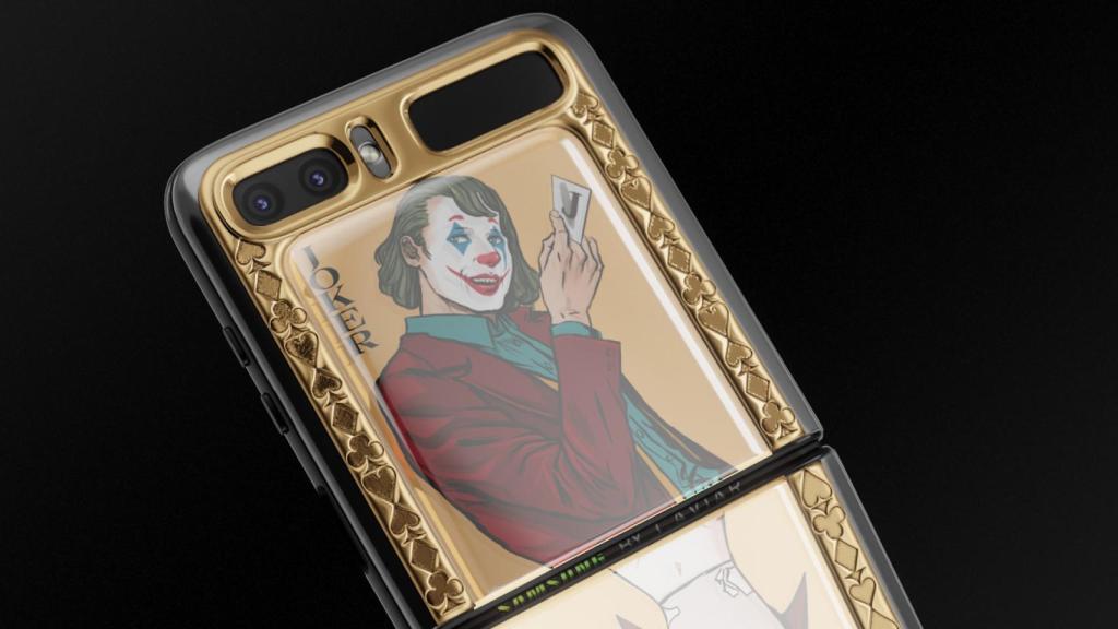 El Galaxy Z Flip aún no se presentó y ya tiene una edición exclusiva de El Joker y Harley Quinn