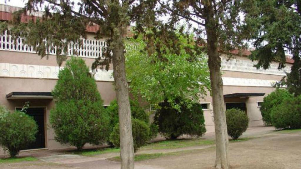 El pabellón de la Escuela de Gimnasia de Toledo (Patronato Deportivo Municipal)