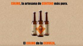 La cerveza de centeno y miel de los Ancares en su spot promocional.