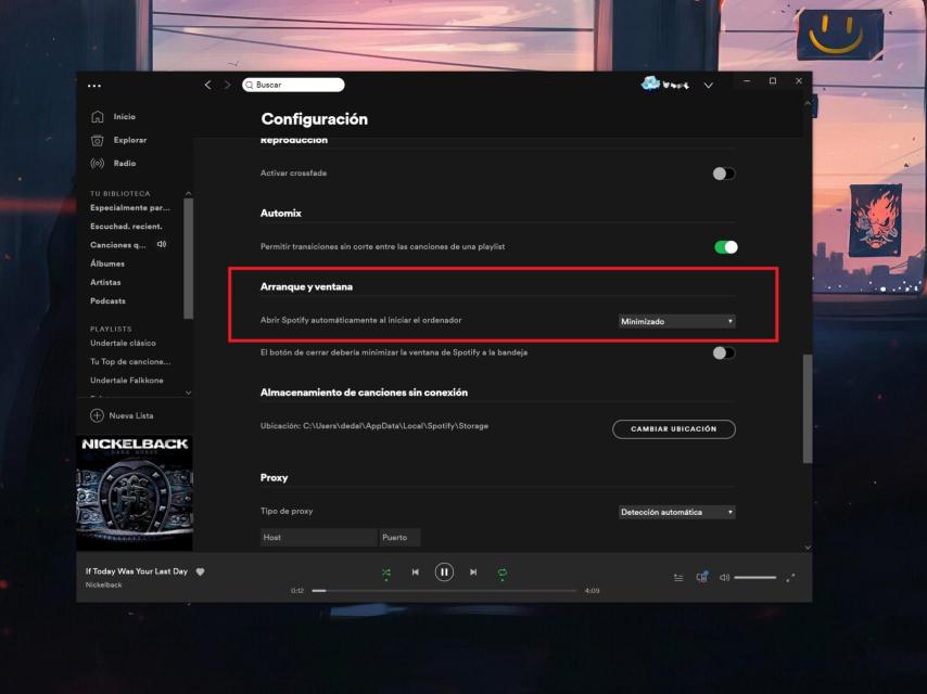 Spotify en Windows