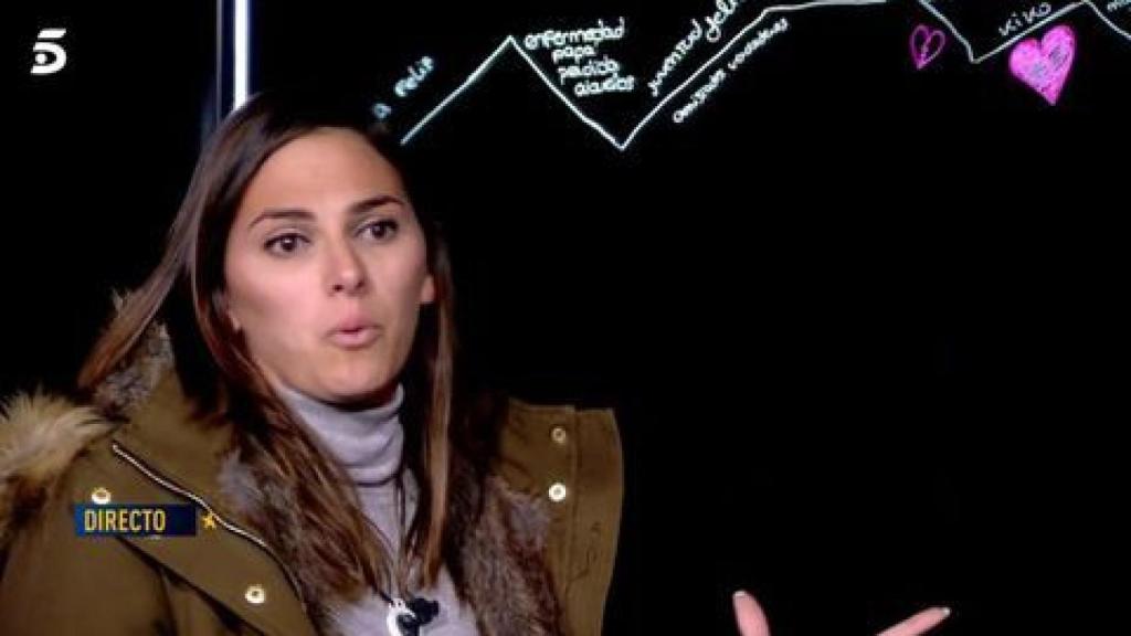 Irene Rosales en su curva de la vida desvelando la grave enfermedad de su padre.