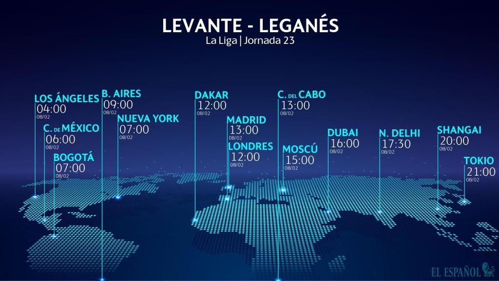 Horario Levante - Leganés