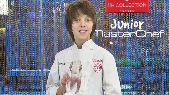 Manuel, ganador de la segunda edición de 'MasterChef Junior' (RTVE)