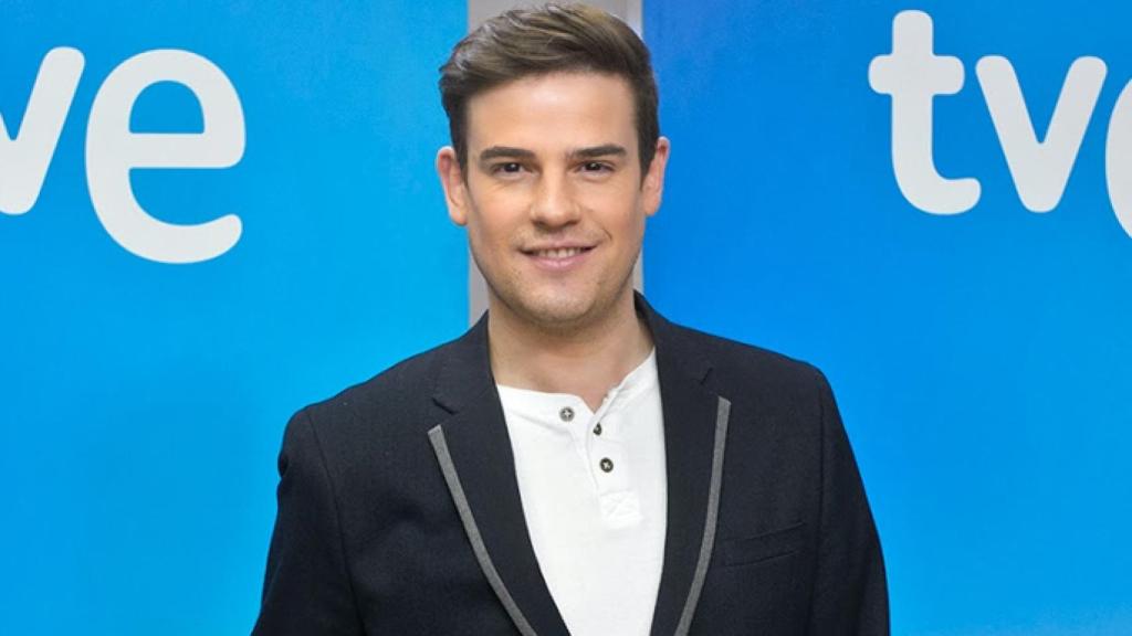 El cantante Raúl durante la rueda de prensa para la preselección de Eurovisión 2014 (RTVE)