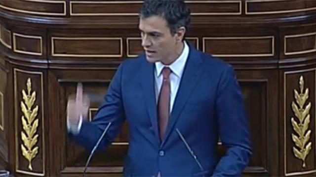 Nacional elimina en TVE la referencia de Pedro Sánchez al rescate español