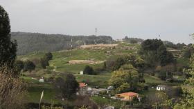Naturgy retira las antenas del Castro de Elviña de A Coruña