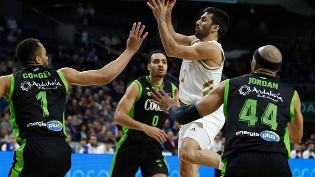 Campazzo, durante el partido de Liga Endesa entre Real Madrid y Betis