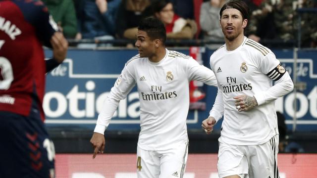 Casemiro ante Osasuna