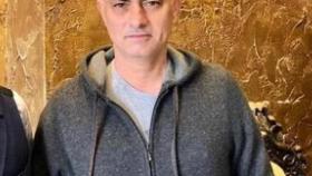 Jose Mourinho, con su nuevo look