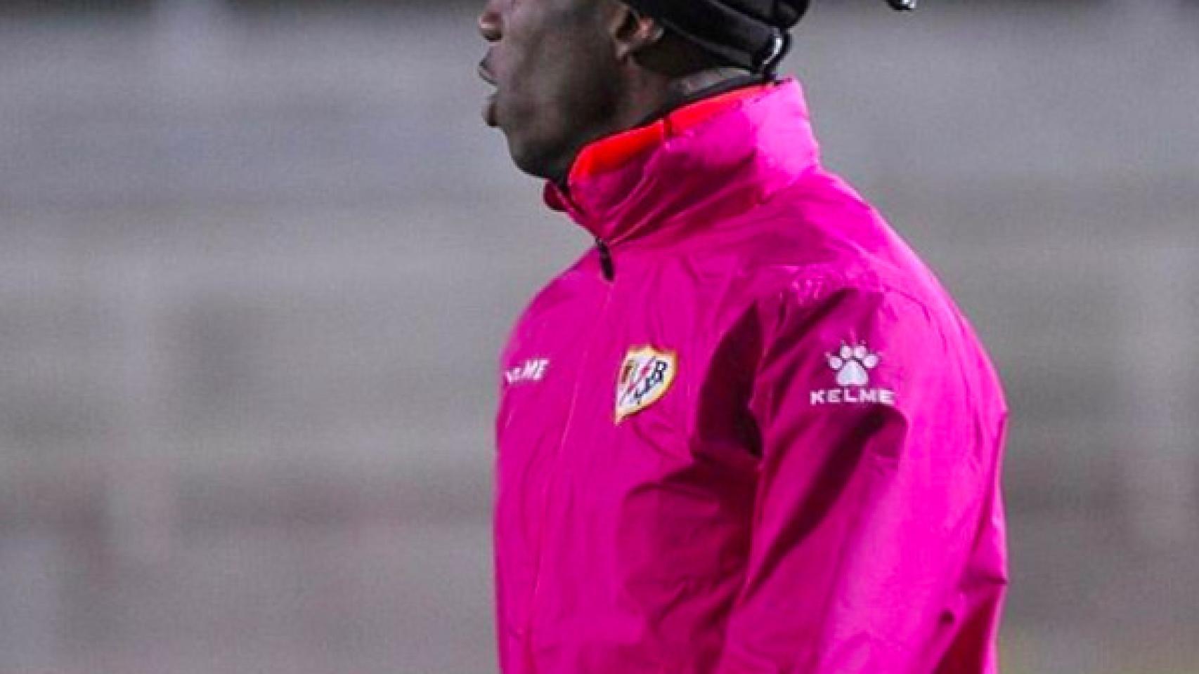 Advíncula, entrenando con el Rayo Vallecano