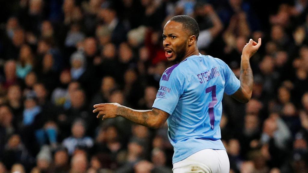 Sterling, con el Manchester City