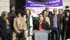 La alcaldsa, Inés Rey, participa en un acto con motivo del Día Internacional de la Epilepsia