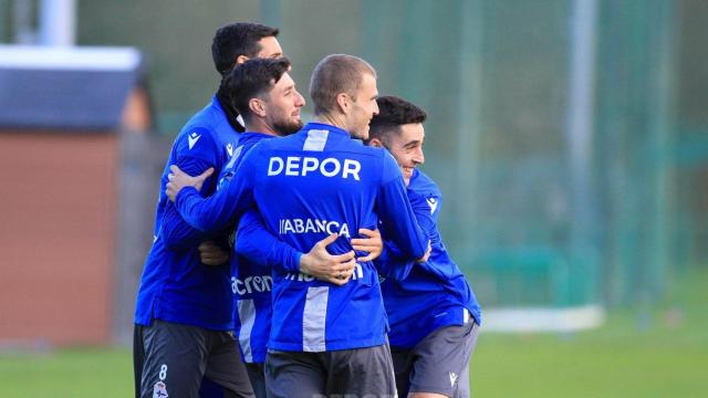 Los jugadores del Deportivo pasarán los test este miércoles en Abegondo