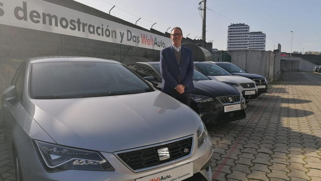 Marcos Varela, responsable de vehículos de ocasión de Marineda Motor.