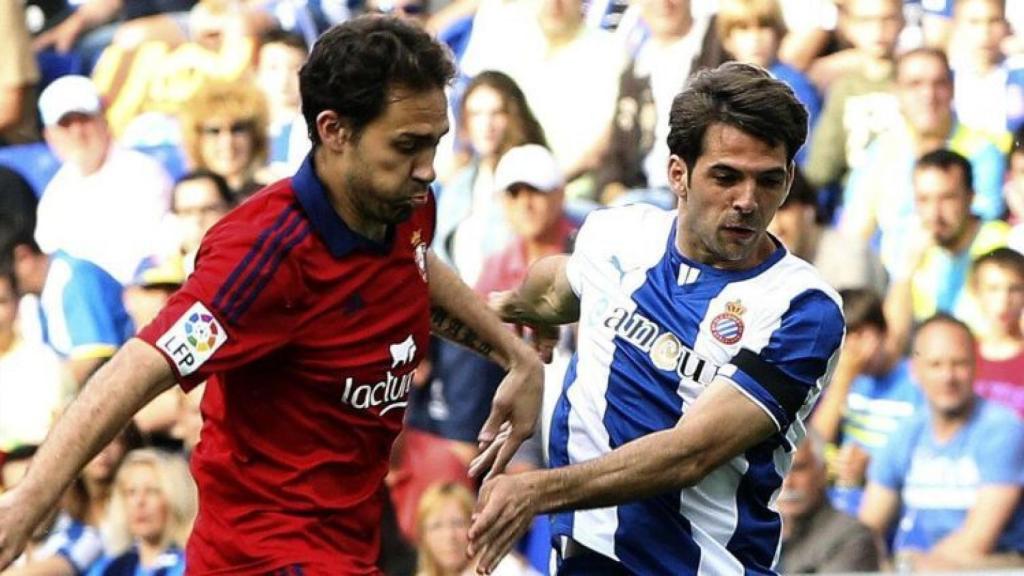 Osasuna - Espanyol, en 2014