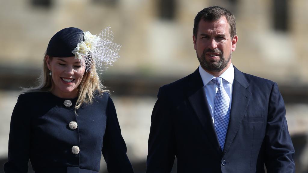 Peter y Autumn Phillips en una imagen de archivo.