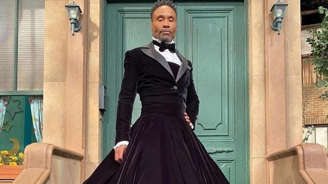 Billy Porter en 'Barrio Sésamo'