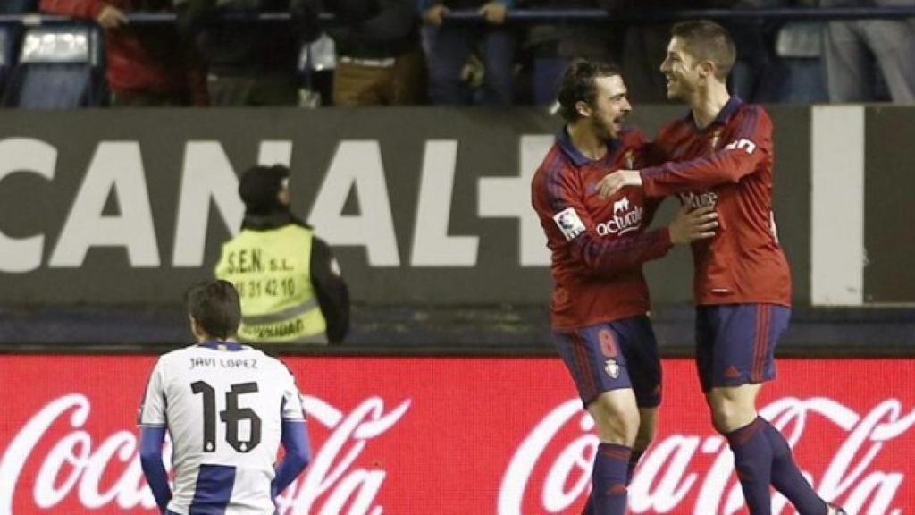 Osasuna - Espanyol, en 2014