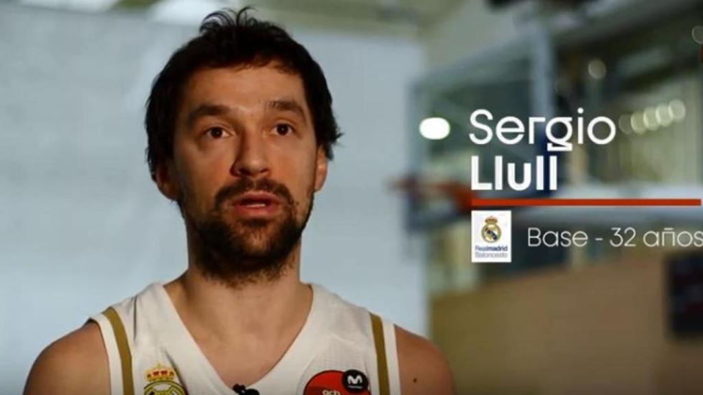 Sergio Llull, jugador del Real Madrid de Baloncesto