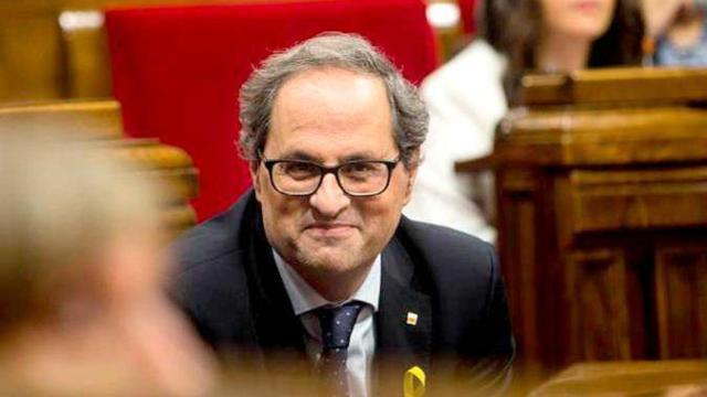 El presidente de la Generalitat de Cataluña, Quiim Torra.