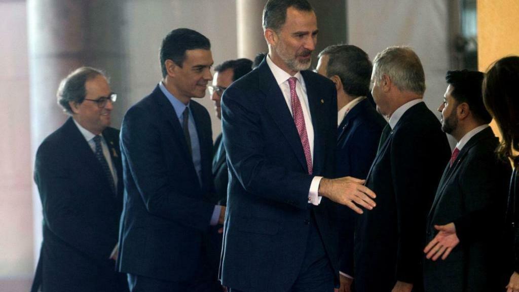 El año pasado Quim Torra, Pedro Sánchez y el Rey, Felipe VI, inauguraron la feria.