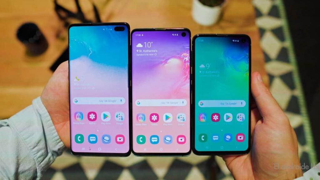 Familia Galaxy S10