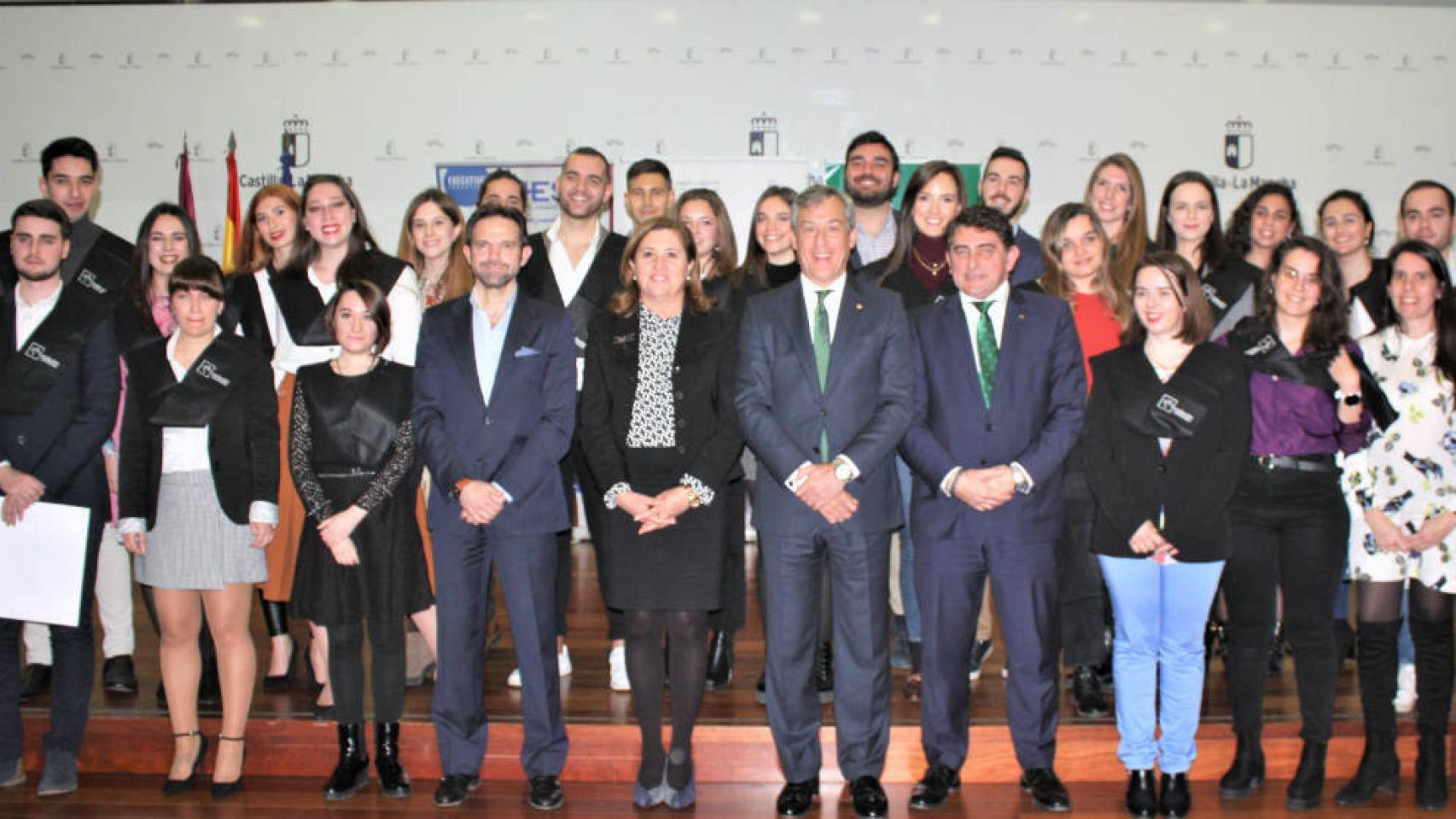 Entrega de diplomas del II 'Campus talento y empleo digital' de Eurocaja Rural 1