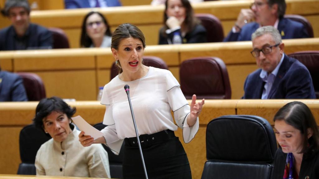 Yolanda Díaz, ministra de Trabajo.