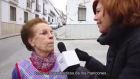 Lucía siendo entrevistada por la sexóloga Carmen Jurado.