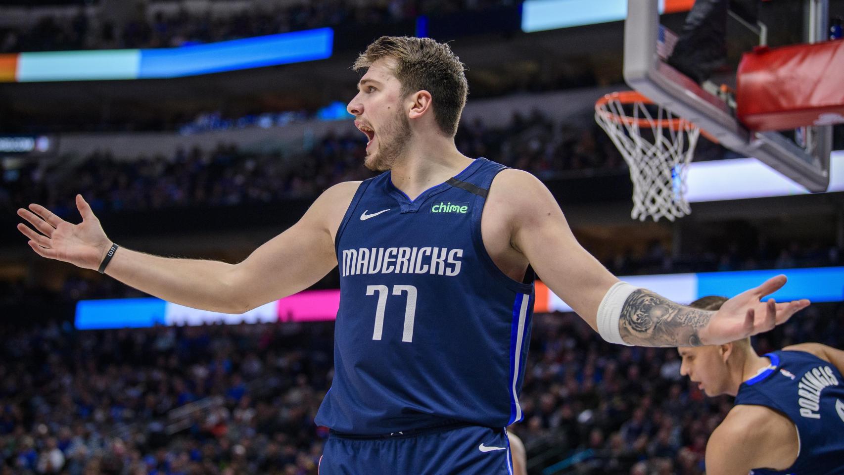 Doncic ante Sacramento Kings