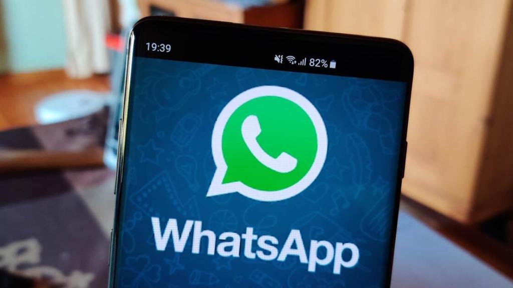 WhatsApp en un Samsung Galaxy