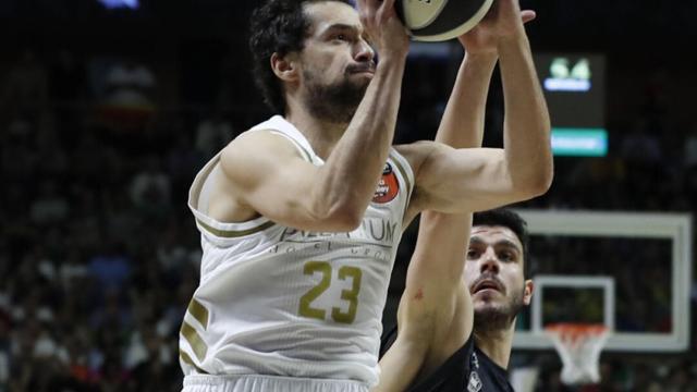 Llull, durante el partido de Copa del Rey entre Real Madrid y RETAbet Bilbao Basket