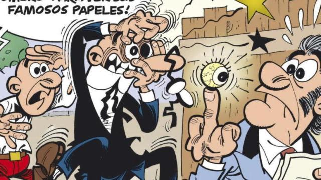 Mortadelo y Filemón junto a Bárcenas