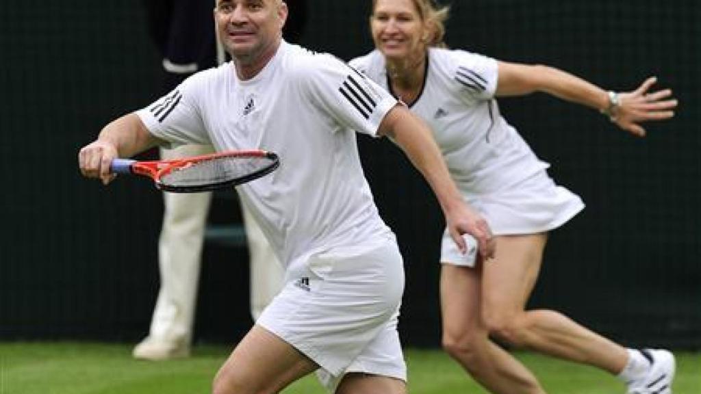 Steffi Graf y Andre Agassi