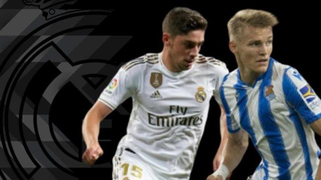 Fede Valverde y Odegaard