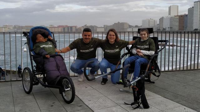 21 kilómetros de ilusión en A Coruña: La historia de Inés y Mario