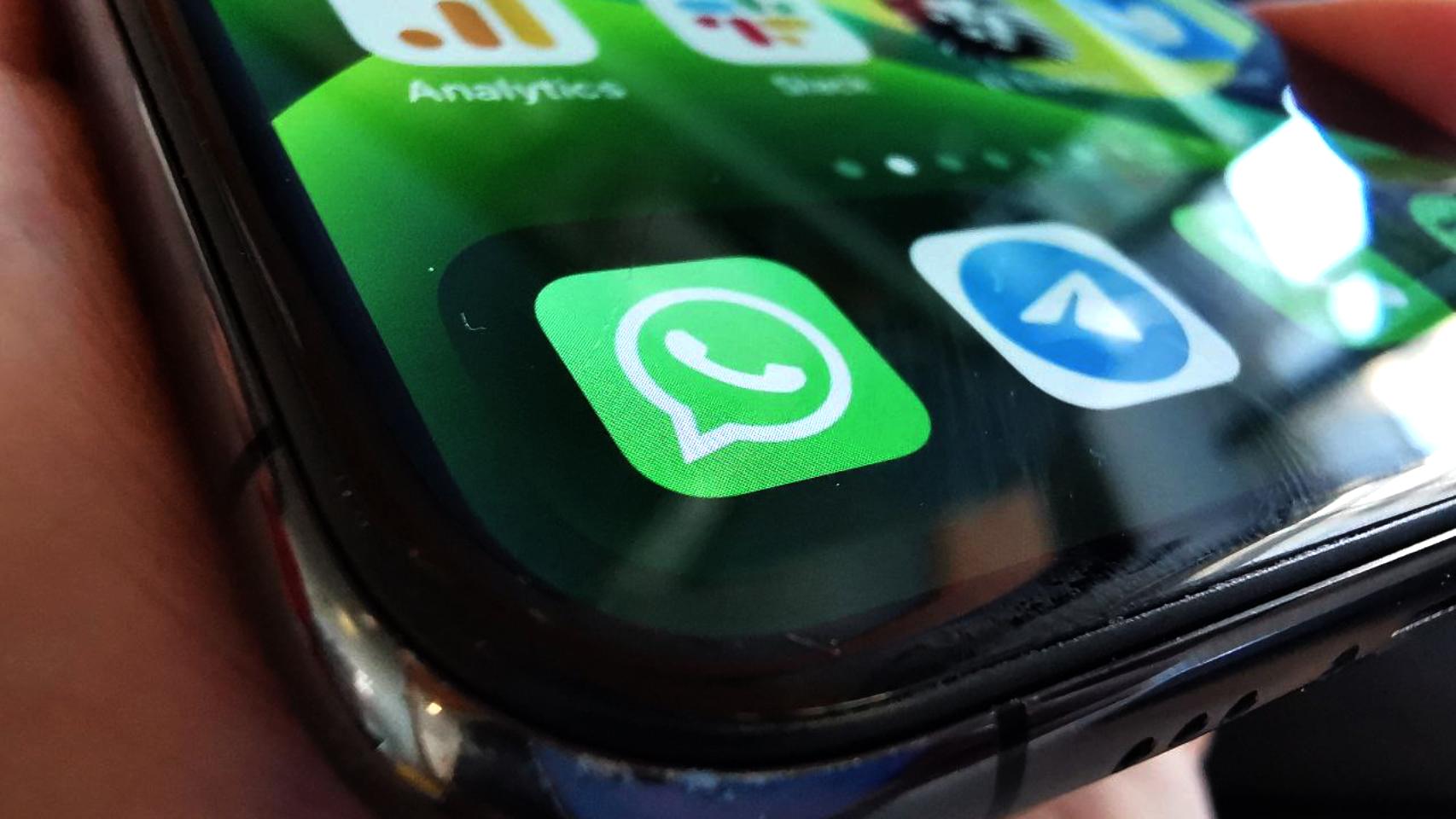 App de WhatsApp en iOS