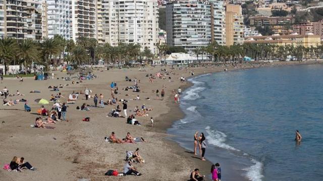 Jornadas de playa anticipada en parte del litoral mediterráneo.