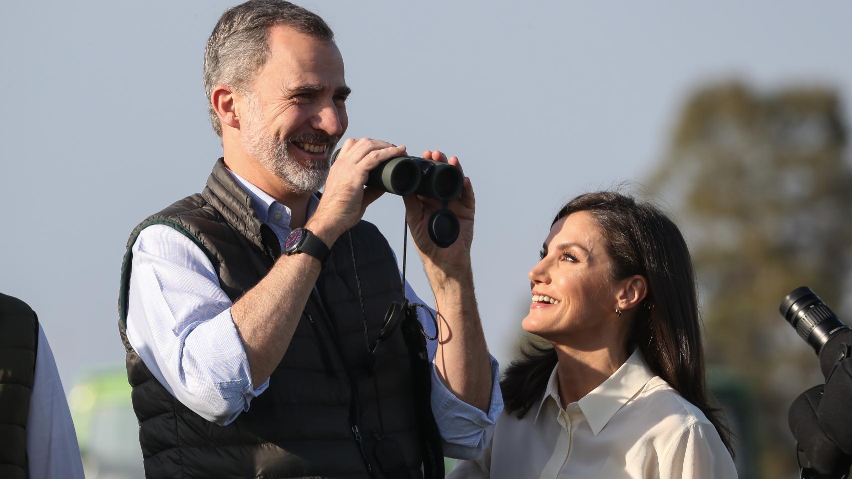 Los reyes Felipe y Letizia.