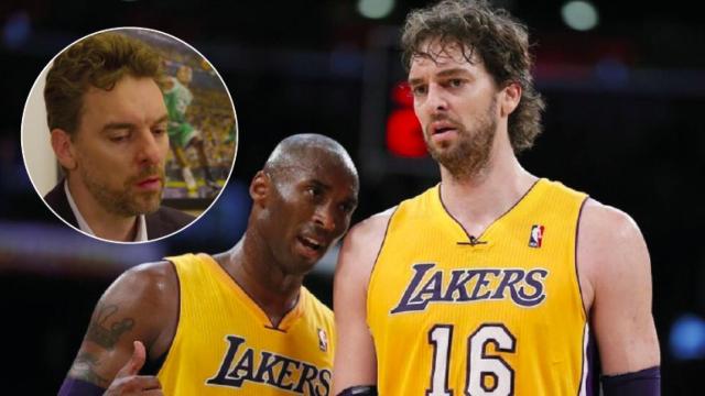 Pau Gasol y Kobe Bryant