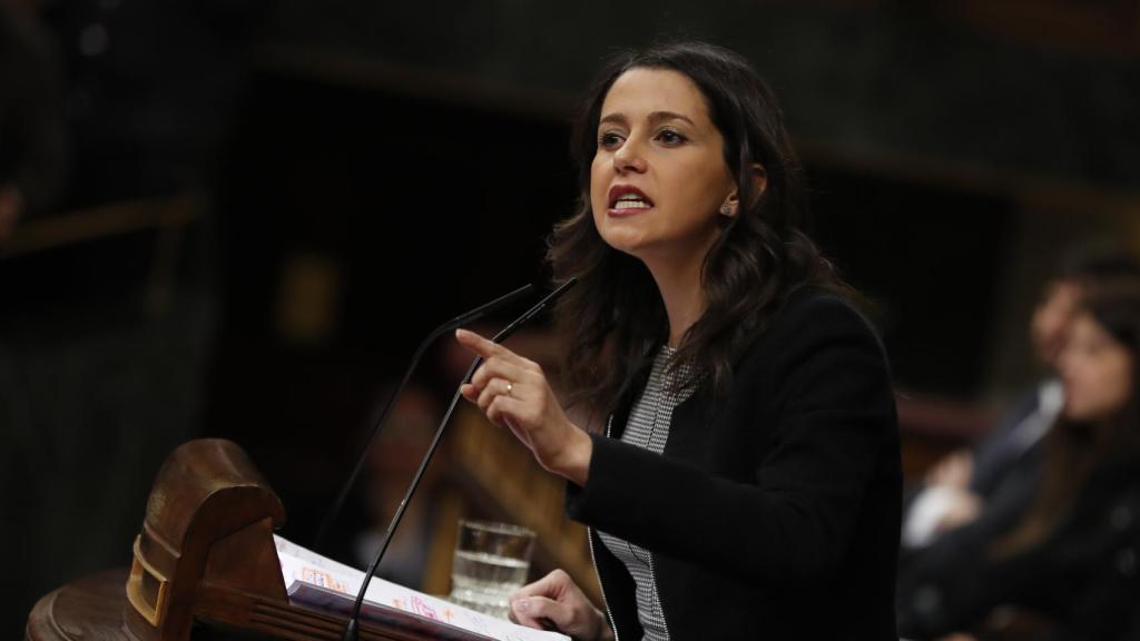 La portavoz parlamentaria de Ciudadanos, Inés Arrimadas, en una imagen de archivo.