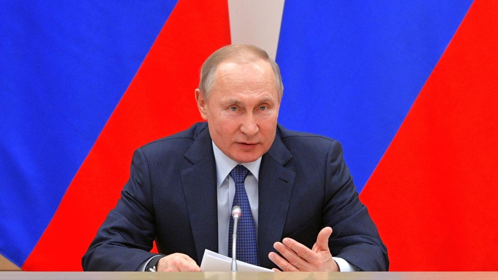 Vladimir Putin, presidente de Rusia.