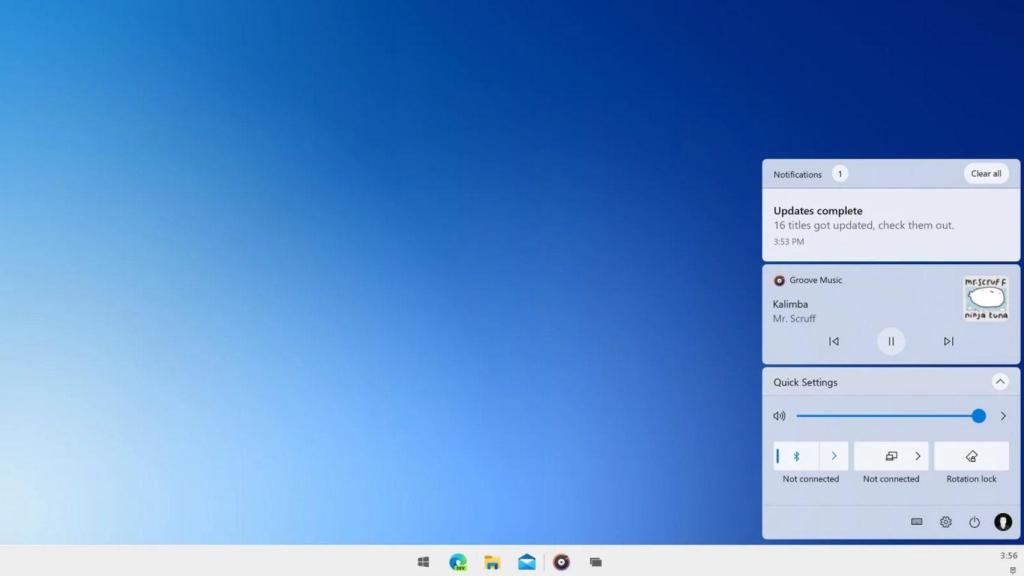 Las nuevas notificaciones de Windows 10X